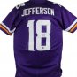 Justin Jefferson Autographed Signed Minnesota Vikings Jersey BECKETT