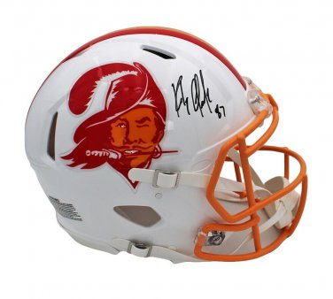 Rob Gronkowski Autographed Signed Tampa Bay Buccaneers FS Proline Helmet RADTKE