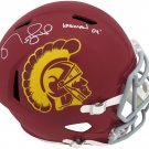 Matt Leinart Signed Autographed USC Trojans FS Helmet SCHWARTZ COA
