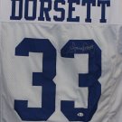 Tony Dorsett Autographed Signed Dallas Cowboys Jersey BECKETT