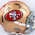 Patrick Willis & NaVorro Bowman Autographed Signed San Francisco 49ers Speed Helmet BECKETT
