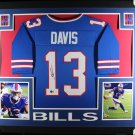 Gabriel Davis Autographed Signed Framed Buffalo Bills Jersey BECKETT