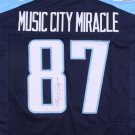 Kevin Dyson Autographed Signed Tennessee Titans "Miracle" Jersey JSA