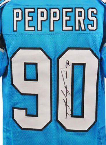 Julius Peppers Signed Autographed Carolina Panthers Jersey