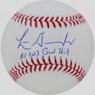 Luis Gonzalez Diamondbacks Signed Autographed Baseball SCHWARTZ COA
