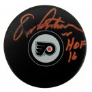 Eric Lindros Autographed Signed Philadelphia Flyers Logo Hockey Puck JSA
