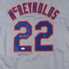 Kevin McReynolds Autographed Signed New York Mets Jersey JSA