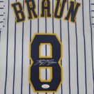 Ryan Braun Signed Autographed Milwaukee Brewers Jersey JSA