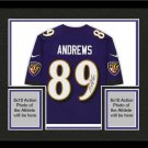 Mark Andrews Autographed Signed Framed Baltimore Ravens Jersey BECKETT