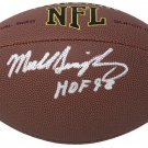 Mike Singletary Chicago Bears Signed Autographed NFL Football SCHWARTZ