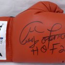 George Foreman Autographed Signed Everlast Red Boxing Glove JSA