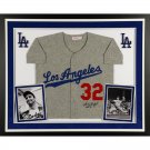 Sandy Koufax Autographed Signed Los Angeles Dodgers Framed Jersey JSA