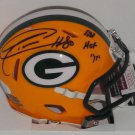Donald Driver Autographed Signed Green Bay Packers Mini Helmet JSA