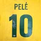 Pele Autographed Signed Brazil CBD Soccer Jersey BECKETT