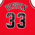Scottie Pippen Autographed Signed Chicago Bulls M&N Jersey BECKETT