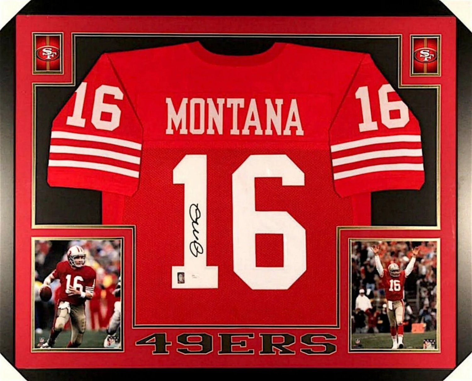 Brock Purdy Signed 49ers 33x42 Custom Framed Jersey with LED