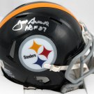 Joe Greene Autographed Signed Pittsburgh Steelers Mini Helmet BECKETT