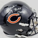 Jim McMahon Signed Autographed Chicago Bears Full Size Helmet BECKETT