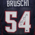 Tedy Bruschi Autographed Signed New England Patriots Jersey BECKETT