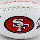 Patrick Willis & NaVorro Bowman Autographed Signed San Francisco 49ers Logo Football BECKETT