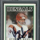 Ken Anderson Cincinnati Bengals Autographed Signed 1983 Topps Card PSA