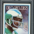 Harold Carmichael Philadelphia Eagles Autographed Signed 1983 Topps Card PSA