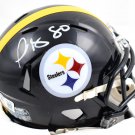 Plaxico Burress Signed Autographed Pittsburgh Steelers Mini Helmet BECKETT