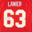 Willie Lanier Autographed Signed Kansas City Chiefs Jersey JSA