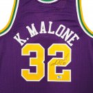 Karl Malone Autographed Signed Utah Jazz Jersey BECKETT