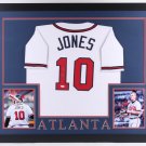 Andruw Jones Autographed Signed Framed Atlanta Braves Jersey JSA
