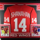 Brendan Shanahan Autographed Signed Framed Detroit Red Wings Jersey AJ COA