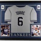 Joe Torre Signed Autographed Framed New York Yankees Jersey JSA