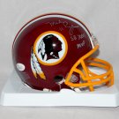 Mark Rypien Signed Autographed Washington Redskins Mini Helmet JSA