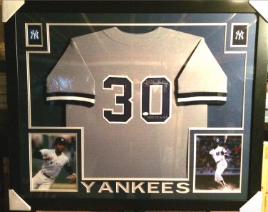 Willie Randolph Signed Autographed Framed New York Yankees Jersey JSA