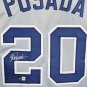 Jorge Posada Signed Autographed Framed New York Yankees Jersey BECKETT