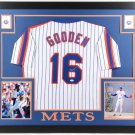 Sid Fernandez Signed Autographed Framed New York Mets Jersey JSA