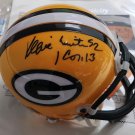 Reggie White Signed Autographed Green Bay Packers Mini Helmet JSA