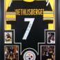 Ben Roethlisberger Autographed Signed Framed Pittsburgh Steelers Jersey FANATICS