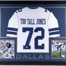Charles Haley Autographed Signed Framed Dallas Cowboys Jersey JSA