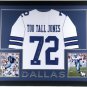 Charles Haley Autographed Signed Framed Dallas Cowboys Jersey JSA