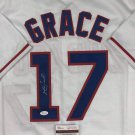 Mark Grace Autographed Signed Chicago Cubs Jersey JSA