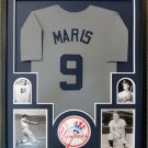 Roger Maris Framed Grey New York Yankees Jersey