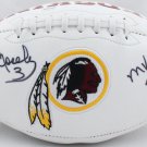 Mark Moseley Autographed Signed Washington Redskins Logo Football JSA