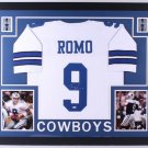 Tony Romo Autographed Signed Dallas Cowboys Framed Jersey JSA