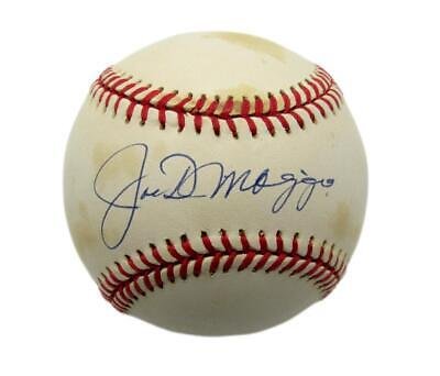 Joe Dimaggio Yankees Autographed Signed Official Baseball BECKETT