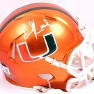 Ed Reed Autographed Signed Miami Hurricanes Flash Speed Mini Helmet BECKETT