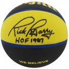 Rick Barry Golden State Warriors Autographed Signed Basketball SCHWARTZ