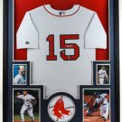 Dustin Pedroia Autographed Signed Framed Boston Red Sox Jersey JSA
