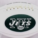 Darrelle Revis Autographed Signed New York Jets Logo Football BECKETT