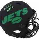 Darrelle Revis Autographed Signed New York Jets FS Eclipse Helmet Schwartz COA